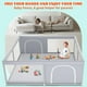thumbnail image 2 of Baby Playpen XVISHX, extra grande, 200 x 200 cm, para interiores y exteriores, gris, 2 of 7