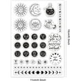 thumbnail image 6 of Astrology Vintage Clear Stamp Constellation Silicone Stamp Magic Potion Love Sentence Rubber Transparent Stamp Sun Celestial Stamp, 6 of 8