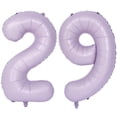 thumbnail image 1 of Globo LVMOQIQIU, número 29, morado claro, 40 pulgadas, 1 of 7