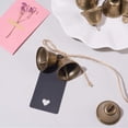thumbnail image 5 of 30 PCS 38mm/1.5 Inch Bronze Vintage Jingle Bells for Home Decorations Hanging Decorations Crafts Aeolian Bells Making Housebreaking Christmas Bells Making Dog Potty Training for DIY, 5 of 7