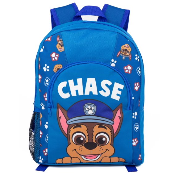 Mochila Paw Patrol Kids Blue Chase con correas ajustables