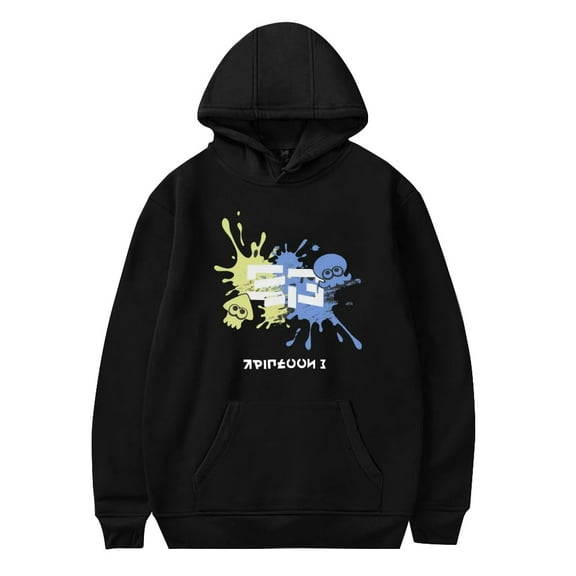 Splatoon 3 Merch Hoodies Casual Classic Sweatshirts Men's And Women's Retro Pullovers