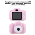 thumbnail image 4 of Cámara Digital para niños, cámara de Juguete HD 1080P, cámara de Video, videocámaras para niños con Pantalla de 2 Pulgadas IPS, Soporte para Tarjeta de 32GB TF(Rosado) Unbranded XD10529-02, 4 of 7
