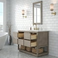 thumbnail image 4 of Water Creation Oakman 48" Single Sink Bath Vanity with Gold Faucet in Gray Oak, 4 of 7
