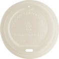 thumbnail image 7 of Genuine Joe Vented Hot Cup Lid Polystyrene - 50 Lids/Pack - 1000 / Carton - White, 7 of 7