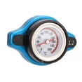 thumbnail image 4 of Thermo Radiator , Aluminum Alloy Radiator  with Temperature Gauge Pressure Adjustment Leakproof Universal for Car, 4 of 8
