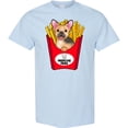 thumbnail image 3 of Inktastic Cute Frenchie in French Fries T-Shirt, 3 of 5