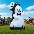 thumbnail image 5 of Wellcomer 26ft Giant Inflatable Ghost Team with Blower, 5 of 7