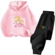 thumbnail image 2 of Conjunto de sudadera con capucha de La Bella Durmiente de Disney para niñas de 3 a 14 años, sudadera informal de calle kawaii para niños, mono de camión para niños, 2 of 4