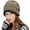 Khaki, variant on Women Thick Warm Winter Beanie Hat Slouchy Skully Knit Hats Soft Stretch Ribbed Cap for Snow Ski Navy