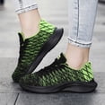 thumbnail image 2 of NOKIO Fashion Sneakers for Women Breathable 𝖫a𝖼e Up Tennis Shoes with Flexible Cushioning Sole, Comfortable Outdoor Running Shoes Non-S𝗅ip Athlet𝗂c Shoes for Summer and Autumn, 2 of 9