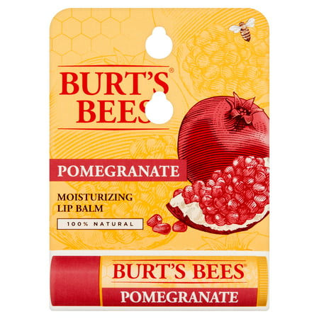 Burt's Bees 100% Natural Moisturizing Baume à lèvres, la grenade, 1 Tube