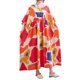 thumbnail image 1 of Vestido Irfora Vestido suelto de mujer con bolsillos Vestido de playa de vacaciones informal de media manga con estampado vintage Irfora Vestido, 1 of 5