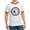 Black/White, variant on - Trigram Symbol Ringer T - 100% Cotton Ringed T-Shirt