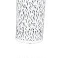 thumbnail image 4 of Porte-parapluies rond en métal creux pour entrée, organiseur pour maison, hôtel, bureau, décoration, blanc, L, 4 of 4