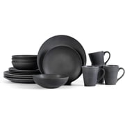 Stone Lain Grao 16-Piece Dinnerware Set Stoneware, Grey