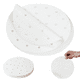 thumbnail image 1 of Juego de 100 forros para freidora de aire, (5/6/7/8/9 pulgadas disponibles), forro para freidora de aire, papel de vapor de bambú, freidoras de aire/hornear/cocinar/cocer al vapor (blanco), 1 of 5