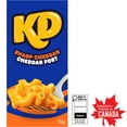 thumbnail image 1 of Kraft Dinner Sharp Cheddar Macaroni and Cheese Dinner, 175g Box, 1 of 16