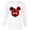 White, variant on Disney Minnie Mouse AUNTIE Holiday Family - Long Sleeve T-Shirt for Men - Customized-White