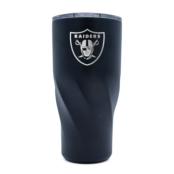WinCraft Las Vegas Raiders 30oz. Morgan Stainless Steel Tumbler