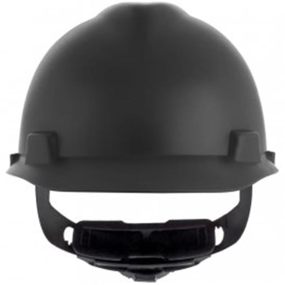 MSA 454-10203092 Fas-Trac Suspension FT3 V-Gard Hard Hat, Matte Black