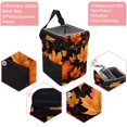 thumbnail image 2 of Maple leaves Foldable Mini Trash Can for Car with Lid, Leak-proof Hanging Storage Bag - Car Garbage Can, 2 of 6