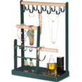 thumbnail image 1 of Collar organizador de joyas con soporte ProCase de 4 niveles, color verde, 1 of 9