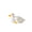 🥑 White_New#1240, variant on Ceramic Duck Figurine Desktop Ornament - Cute Animal Decor Sculpture, Whimsical Toilet Tank Accent, Small Tabletop Decoration, Housewarming Gift