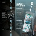 thumbnail image 3 of TAL Stainless Steel Coolie Tumbler 24 fl oz, Green Tropical, 3 of 7