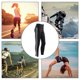 thumbnail image 2 of Pantalones deportivos elásticos para mujer para gimnasio, fitness, entrenamiento, yoga (negro, L), 2 of 8