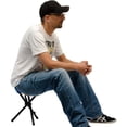 thumbnail image 4 of Tabouret Pliant pour Camping Pêche Randonnée Pique-Nique Siège Trépied Facile à Transporter Bleu, 4 of 5