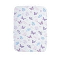 thumbnail image 2 of EVERYDAY KIDS 12 Pack Burp Cloths - Butterflies/Roses/Rainbow, 2 of 9
