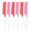 F, variant on XIANXIAN Metal Needle Stem Comb Carbon Comb Strong Durable Needle Stem Comb Hair Comb Heat Resistant Teasing Combs