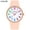 Pink, variant on VAVC Nurse Watch with 24hr Big Dial 40mm Rose Gold Pleated Silicone Strap Watches for Women Medical