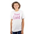 thumbnail image 3 of Christian Faith Trust in the Lord Plus Size Crewneck Graphic Tee Shirt Brisco Brands 4X, 3 of 6