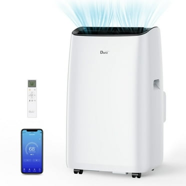 DuraComfort Portable Air Conditioners 12000BTU, Smart WiFi Portable AC for Room ups to 350 sq.ft, Dehumidifier, Fan,