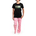 thumbnail image 4 of CafePress - Dublin, Ireland Pajamas - Women's Short Sleeve Print T-Shirt and Pants Dark Cotton Pajama Set, 4 of 7