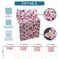 thumbnail image 7 of Hokiten Table Runners 108 Inches Long Dress Scarves, Red Pink Leaves Farmhouse Coffee/Dining/Kitchen Table Runner for Living Room, Summer Botanical Pastoral Plants 13x108 Inch, 7 of 7