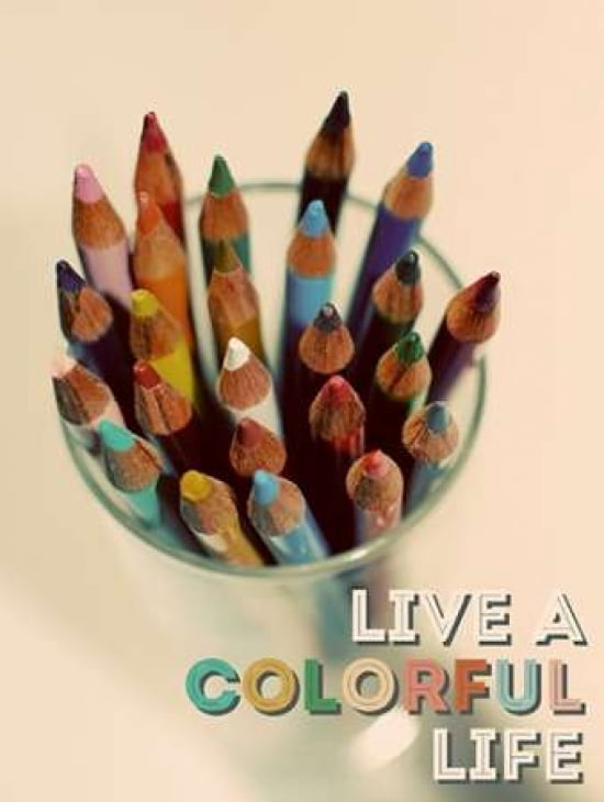 Colorful Life Canvas Art - Gail Peck(22X28)