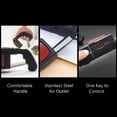 thumbnail image 4 of Generic Portable BBQ Blower for Outdoor Cooking - Compact Stainless Steel Fire Starter with ABS Handle, Battery-Powered Charcoal Igniter (Batteries Not Included), 4 of 6