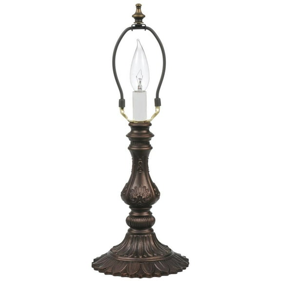 Meyda Tiffany 11570 Shell - 9.5 Inch Table Lamp Base Mahogany Bronze Finish