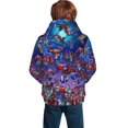 thumbnail image 3 of Youth Cartoon Hoodie Fashion Long Sleeve Kids Pullover Coat Casual Hoody Hooded Sweatshirts for Boys Girls, 3 of 8