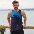 thumbnail image 6 of Logiee Spooky Halloween Night Scene Print Men's Workout Tank Top,Quick Dry Workout Tank Top,Gym Muscle Tee,Fitness Bodybuilding Sleeveless T Shirt-Large, 6 of 7