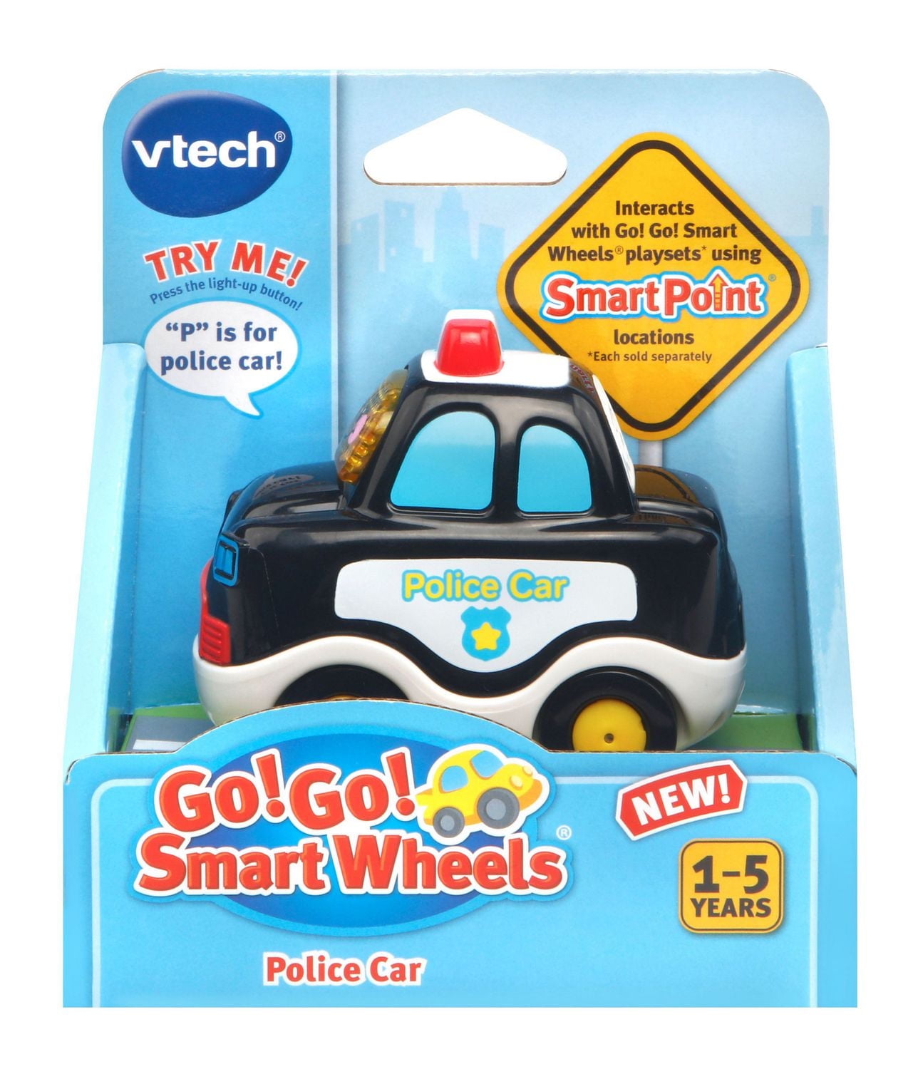 Go! Go! Smart Wheels Police Car - English Version