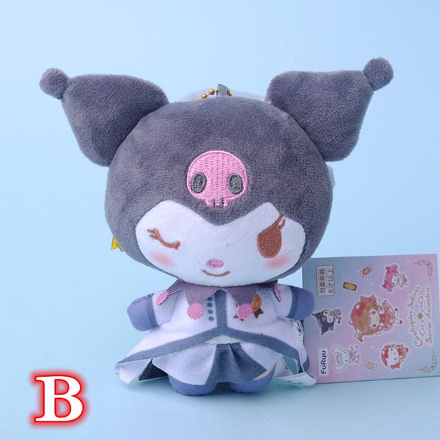 Anime Hello Kitty Kuromi Sanrio Melody Pochacco Cinnamoroll BabyCinnamoroll Figura De Peluche Muñeca Suave Regalo Fivean unisex