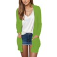 thumbnail image 1 of Long Sleeve Cardigan For Women Fall Open Front Cardigan With Pockets Casual Duster Lightweight Cardigan Sweater, 1 of 7