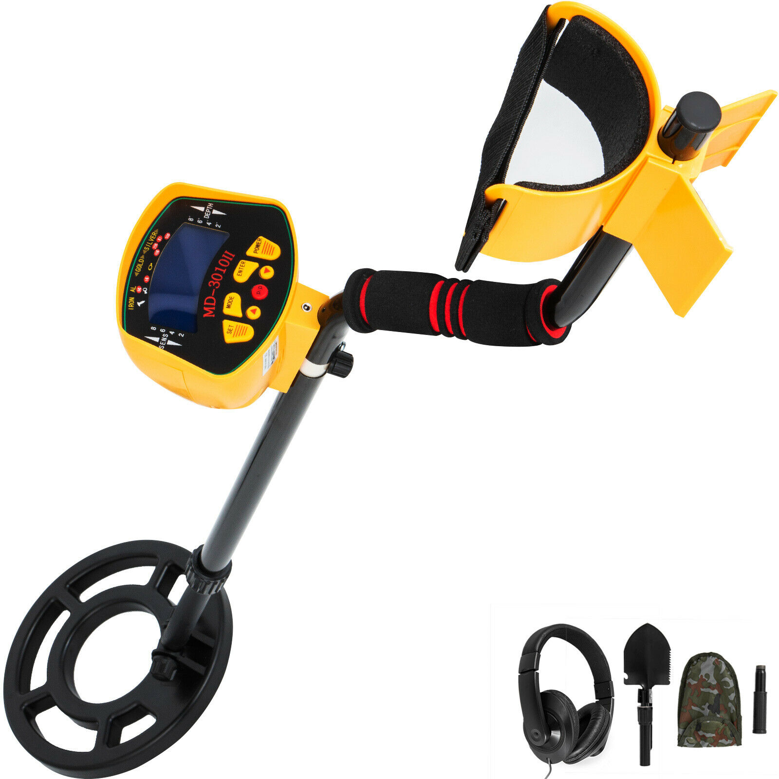 VEVOR MD3010 Metal Detector Gold Detector Deep Sensitive Headphone