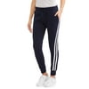 Thrill Womens Athleisure Fleece Jogger Pant with Athletic Side Stripe