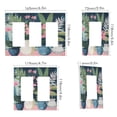 thumbnail image 2 of Yayeee Rocker Switch Wall Plate 3-Gang 6.5"x4.6" Home Decorative Outlet Cover, Green Floral, 2 of 6