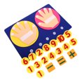 thumbnail image 4 of KAKOWELY 1 Set Finger Counting Math Toy Learning Number Toy Math Manipulatives Preschool Learning Activities,11.81"X7.87"X0.39", 4 of 5